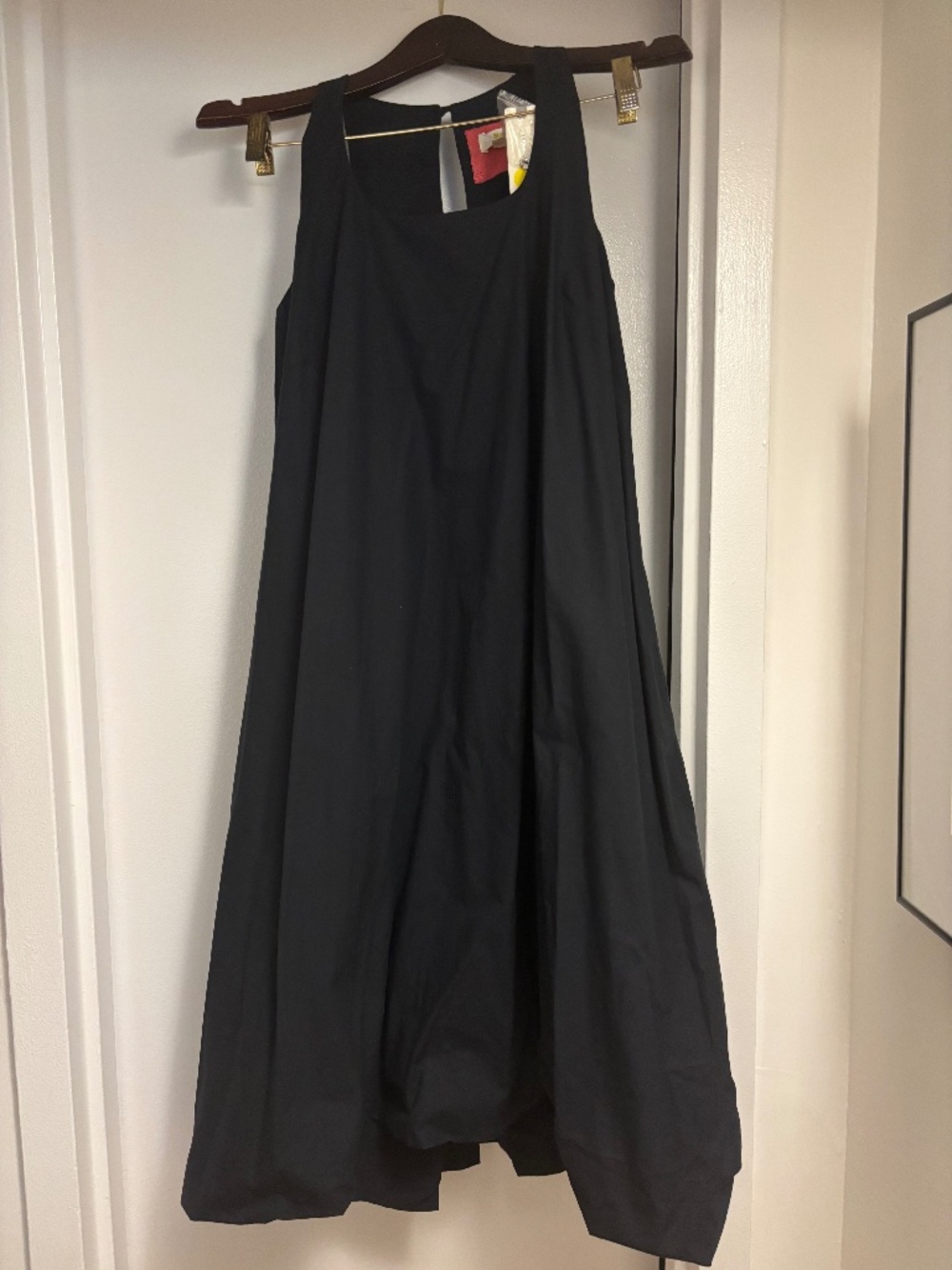 NWT Maeve by Anthropologie Black Bubble Hem Midi Dress – Size Small